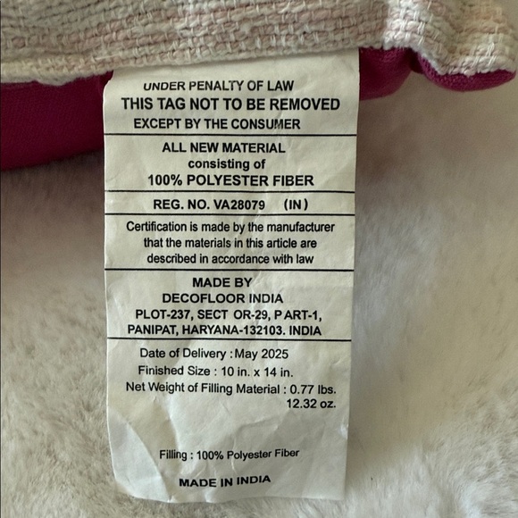 👻👻Goblin & ghoul Halloween pink ombre ghost pillow 👻👻 - Picture 6 of 9